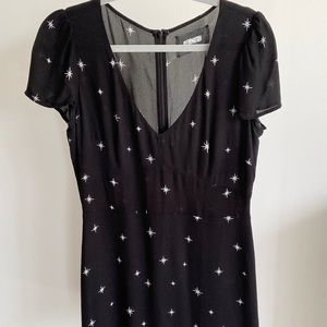 Reformation black dress